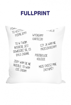 Poduszka dla nauczyciela