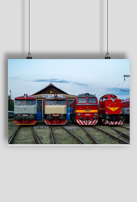 Plakat A2 Výhrevňa Vrútky