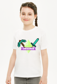 Koszulka dziecięca Minecraft wiksonax