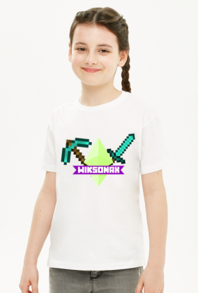 Koszulka dziecięca Minecraft wiksonax