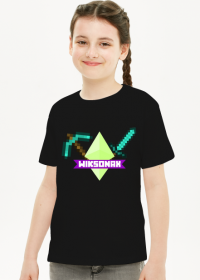 Koszulka dziecięca Minecraft wiksonax