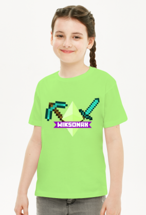 Koszulka dziecięca Minecraft wiksonax