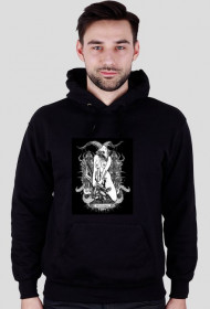 Kobieta Kozioł BLUZA MĘSKA Z KAPTUREM