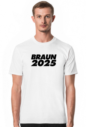 Braun 2025 (koszulka męska) cg