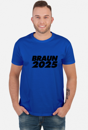 Braun 2025 (koszulka męska) cg