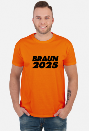 Braun 2025 (koszulka męska) cg