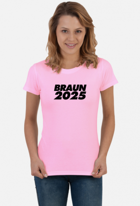 Braun 2025 (koszulka damska) cg