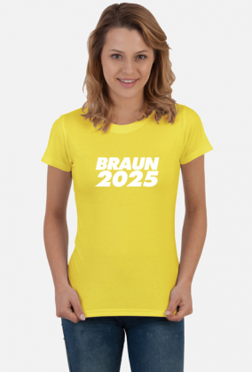 Braun 2025 (koszulka damska) jg