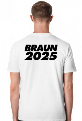 Braun 2025 (koszulka męska) cgt