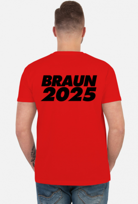 Braun 2025 (koszulka męska) cgt