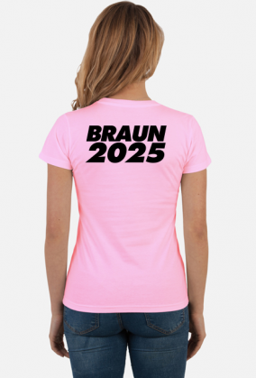 Braun 2025 (koszulka damska) cgt