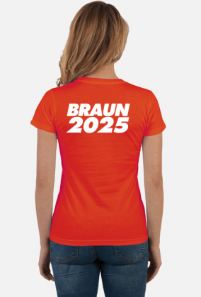 Braun 2025 (koszulka damska) jgt
