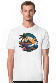 Koszulka męska - Zachwyć się tropikami
