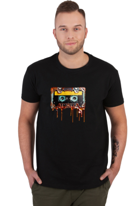 Koszulka męska - Retro Tape, Nostalgia w stylu!