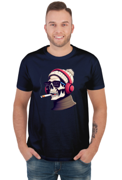 Koszulka męska - Skull Style: Ubrania dla Prawdziwych Buntowników