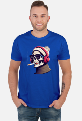Koszulka męska - Skull Style: Ubrania dla Prawdziwych Buntowników