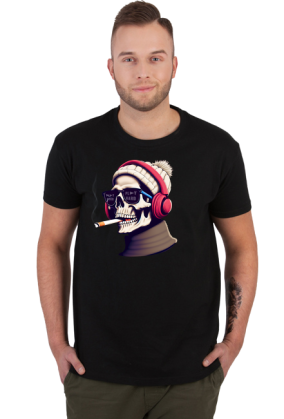Koszulka męska - Skull Style: Ubrania dla Prawdziwych Buntowników