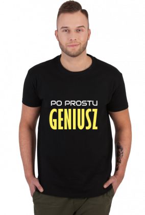 Koszulka męska - Po prostu geniusz!