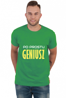 Koszulka męska - Po prostu geniusz!