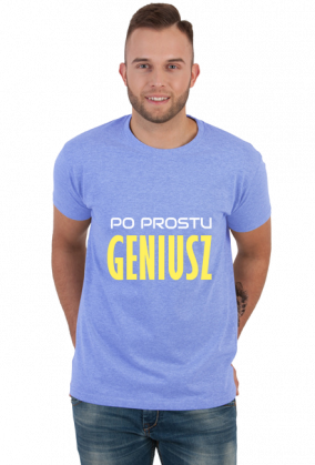 Koszulka męska - Po prostu geniusz!