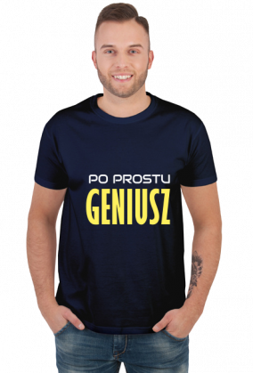 Koszulka męska - Po prostu geniusz!