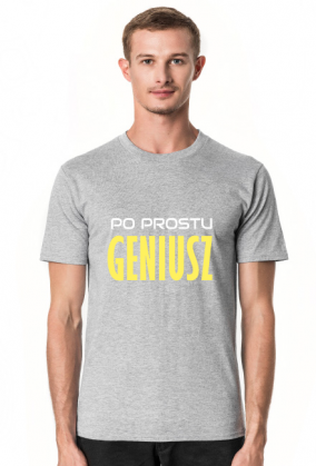 Koszulka męska - Po prostu geniusz!