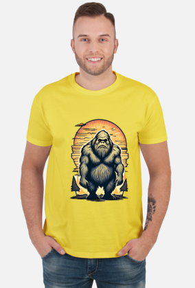 Bigfoot - Koszulka dla Miłośników Yeti: Zostań Królem Natury!