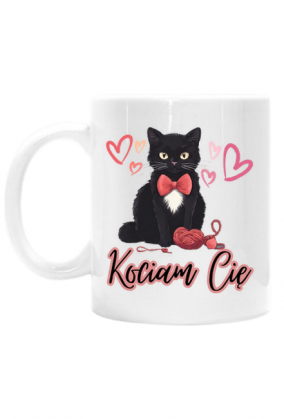 Uroczy kubek z deklaracją.