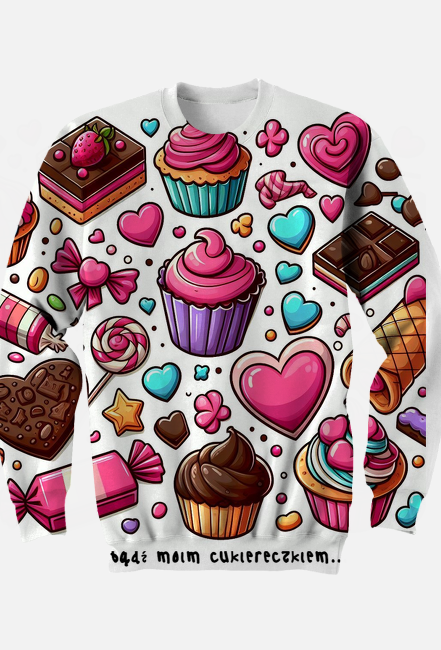 bluza na walentynki