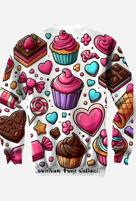 bluza na walentynki
