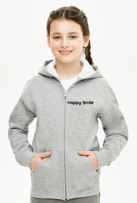 Bluza z napisem "Happy Smile"