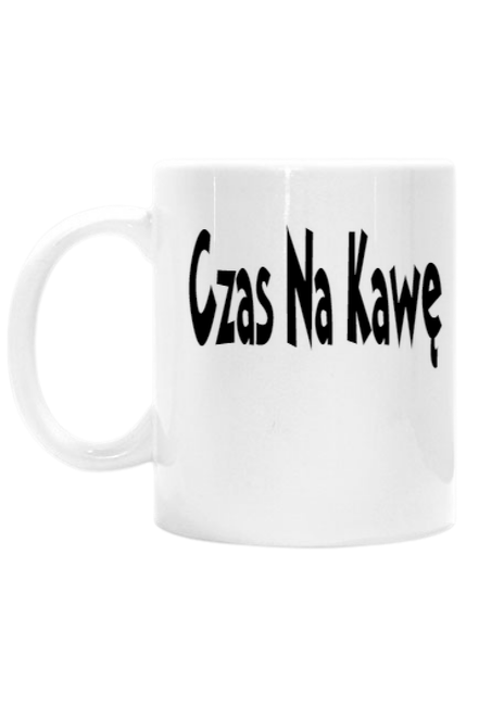 Kubek z napisem "Czas Na Kawę"
