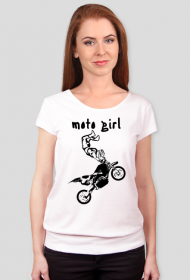koszulka moto girl