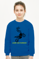 Bluza love motocross dziewczęca