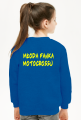 Bluza love motocross dziewczęca