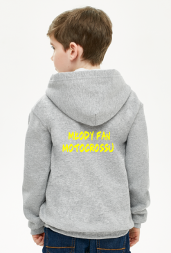 Bluza chłopięca z kapturem love motocross