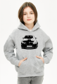 Bluza dziewczęca z kapturem BMW "młody dawca uśmiechu"