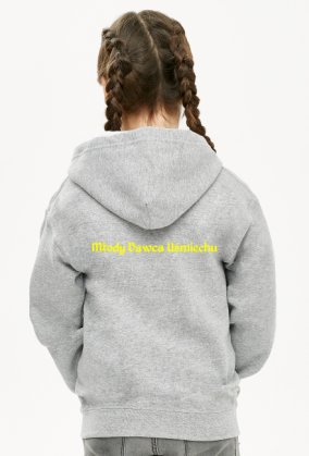 Bluza dziewczęca z kapturem BMW "młody dawca uśmiechu"