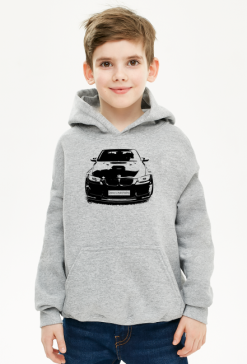 Bluza chłopięca z kapturem BMW "młody dawca uśmiechu"