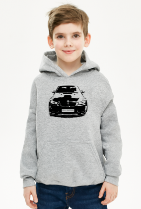 Bluza chłopięca z kapturem BMW "młody dawca uśmiechu"