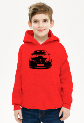 Bluza chłopięca z kapturem BMW "młody dawca uśmiechu"