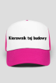 Czapka - kierownik tej budowy