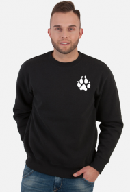 bluza bez kaptura łapka Husky