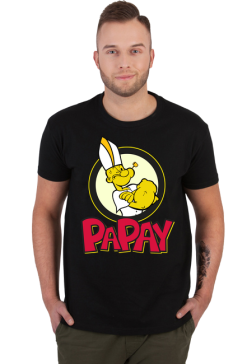 Papaj papież żółty czarny