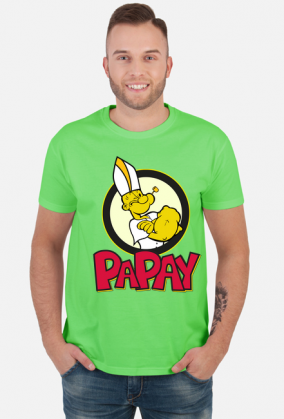 Papaj papież żółty czarny