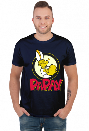 Papaj papież żółty czarny