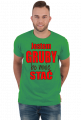 Jestem gruby, bo mnie stać - męska koszulka