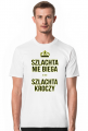 Szlachta nie biega - męska koszulka