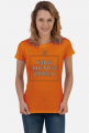 Kilometrożerca - damska koszulka