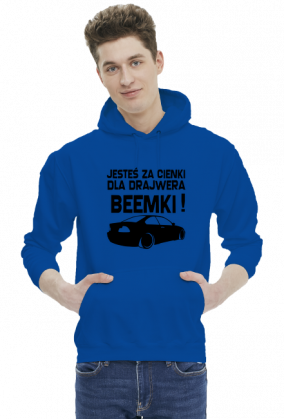 E46 - Dla beemki za cienki (bluza męska kaptur) cgp